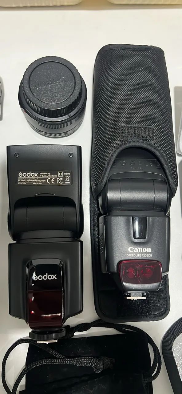 Kit completo câmera Canon + acessórios  - Foto 2