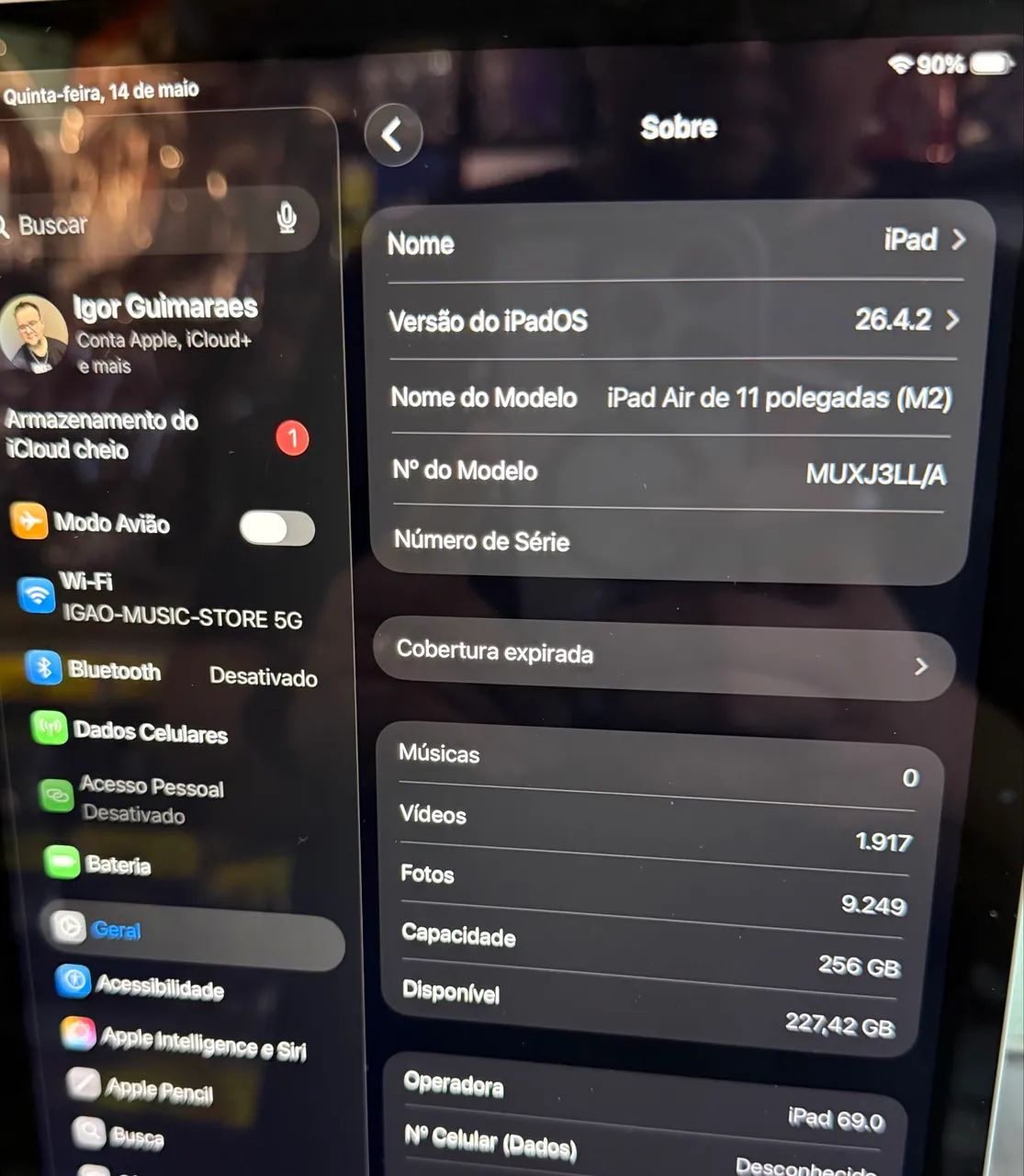 iPad Air M2 11 Polegadas 256gb - Foto 4