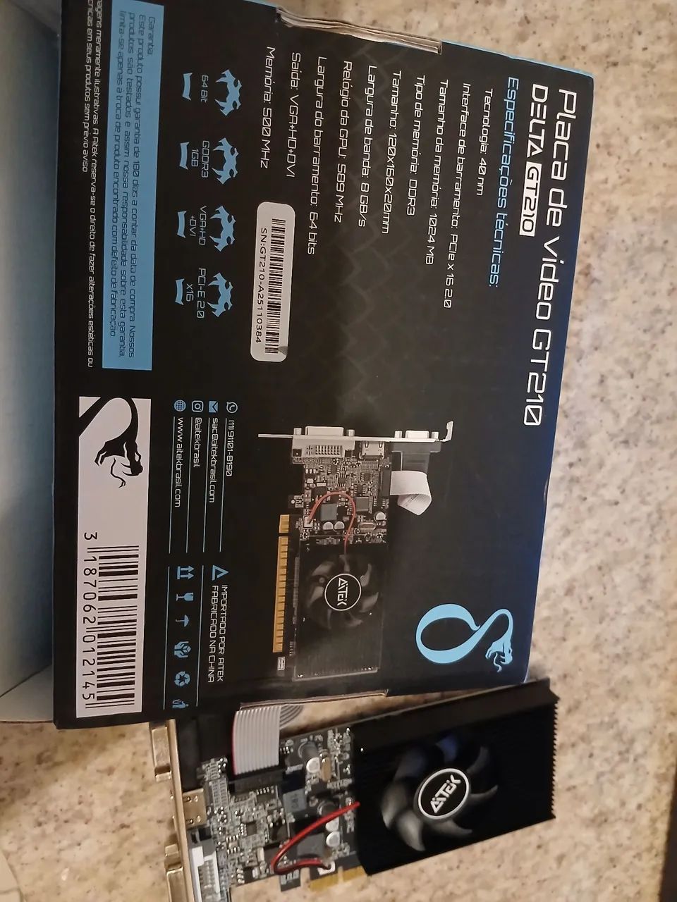 Placa de video GT 210 - Foto 2