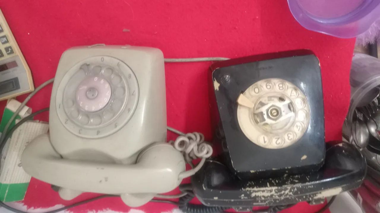 TELEFONE ANTIGO PRETO 50,00 