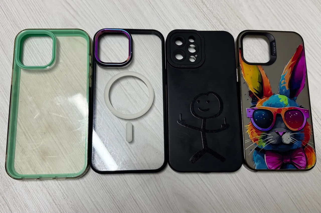 Kit 8 capinhas iphone 12 pro max - Foto 3