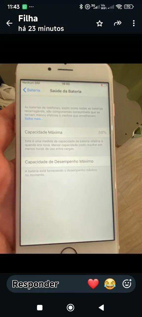 Celular iPhone 6s  - Foto 3