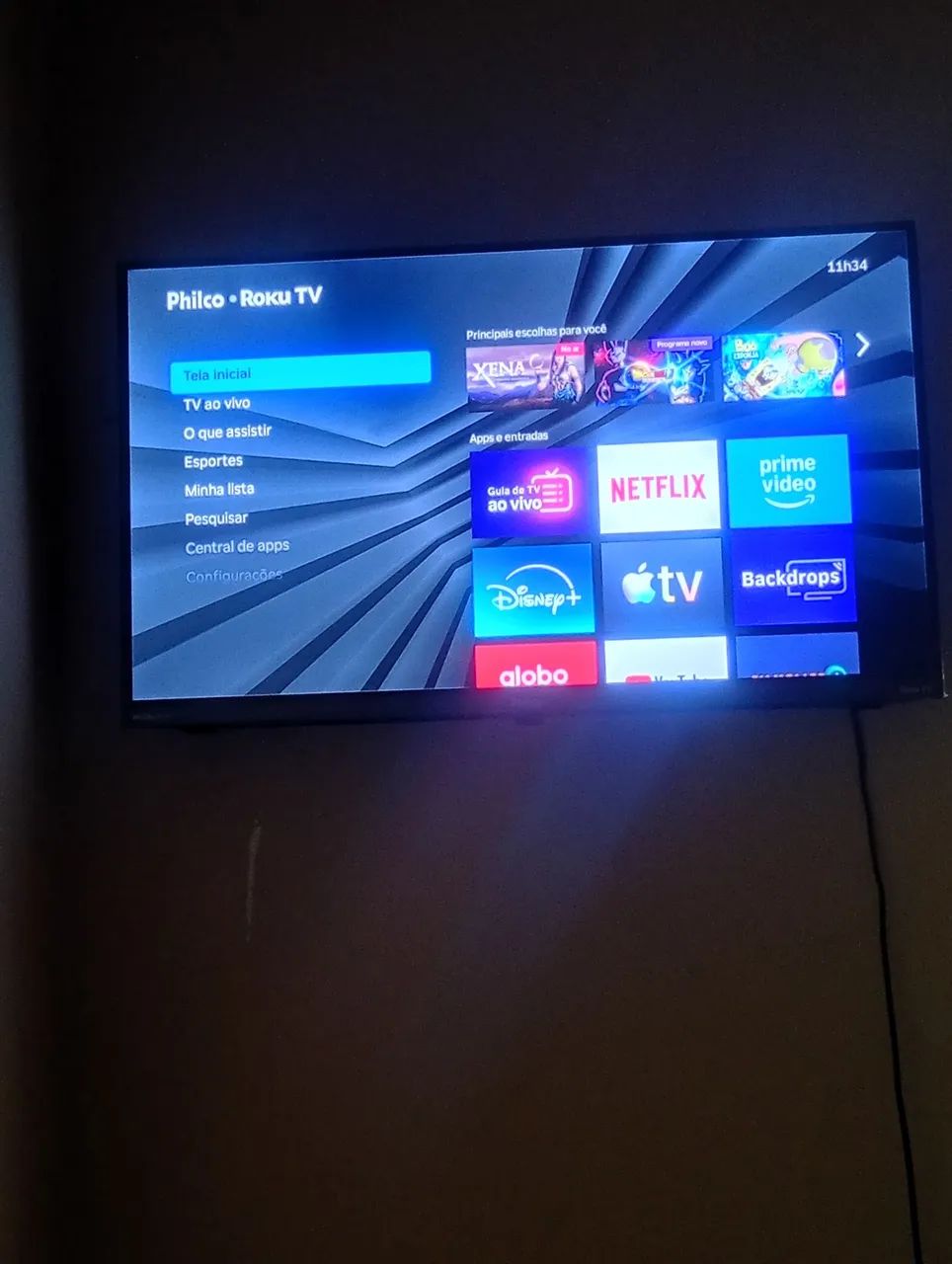 Vendo uma televisão de 32 polegadas smart 