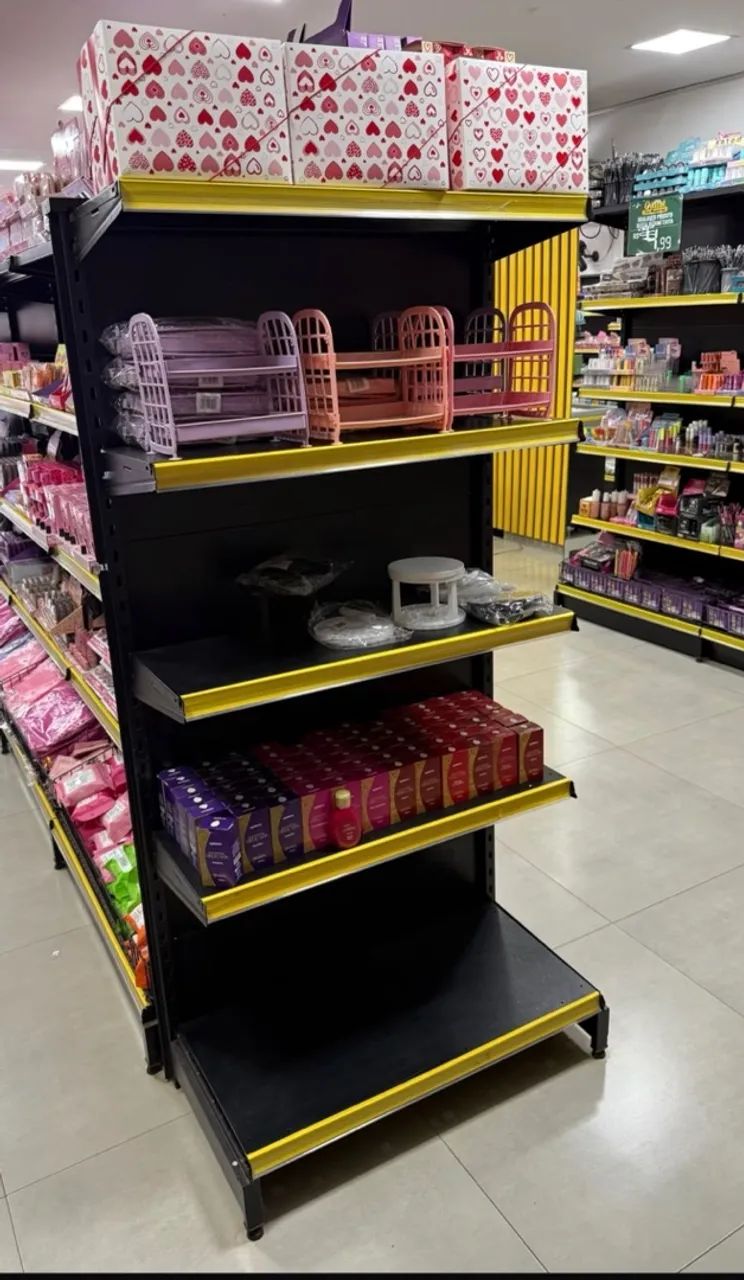 Prateleiras de aço preta - Foto 5