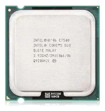 Processador  775 Intel E7500 Core2 duo Dual core - 1542