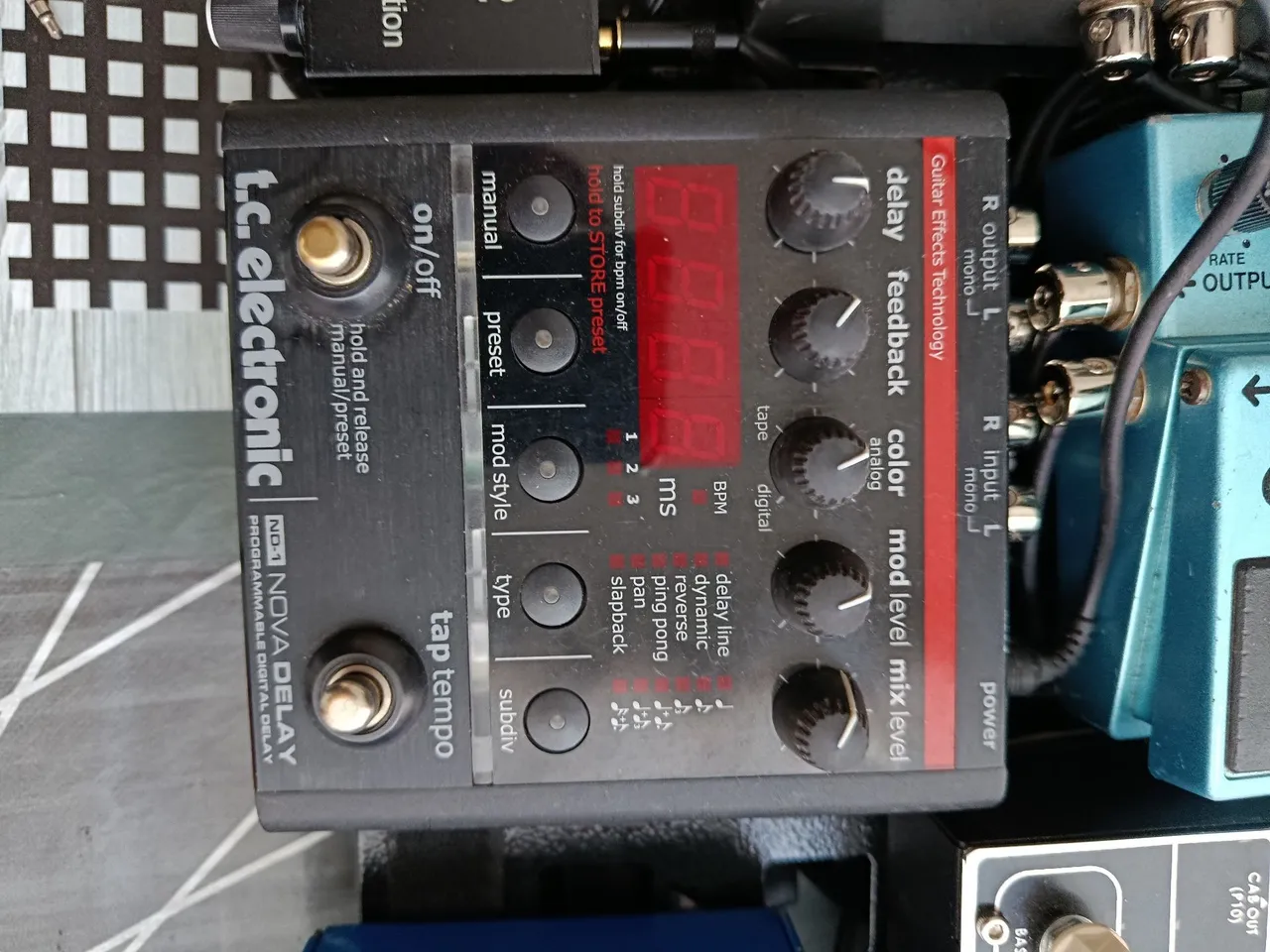 Nova Delay T.C. Electronic - Instrumentos musicais - Engenho Novo