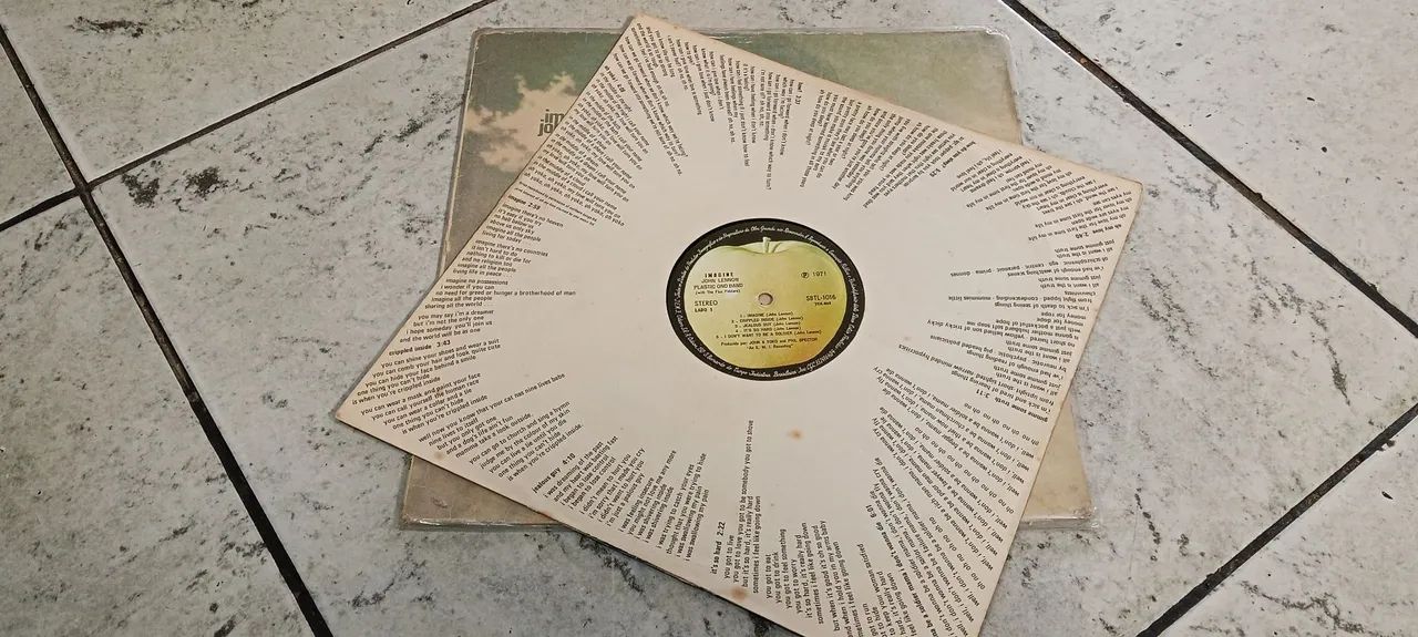 VENDO DISCO DE VINIL JONN LENNON IMAGINE - Foto 3