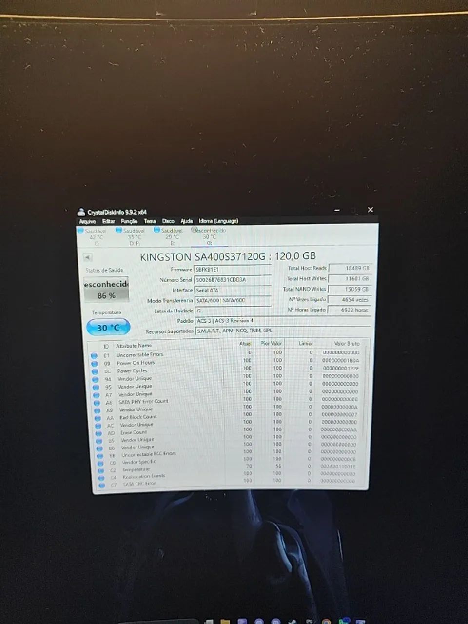 SSD kingston 120gb - Foto 3