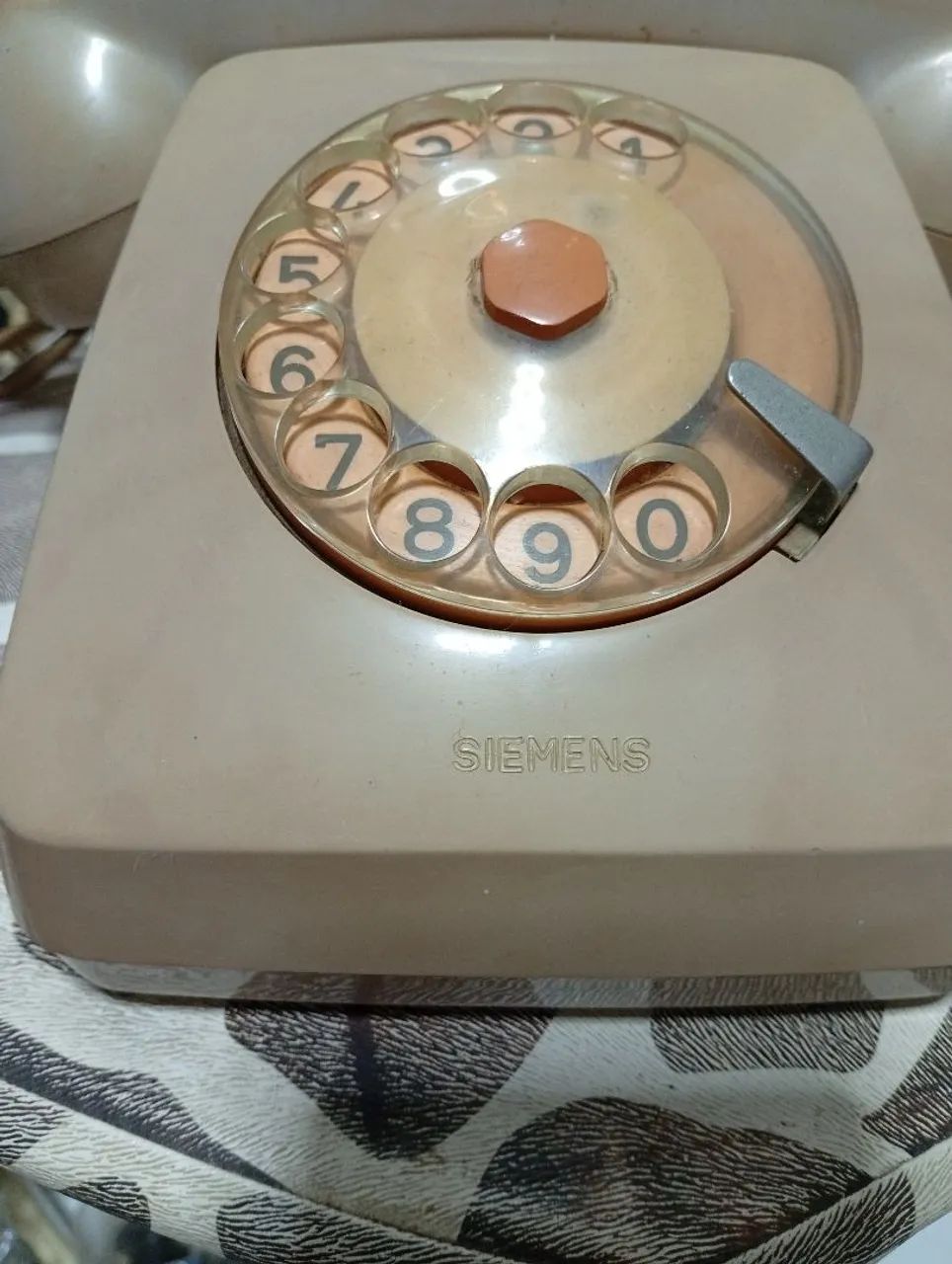 Vendo aparelho de telefone fixo antigo Siemens  - Foto 5