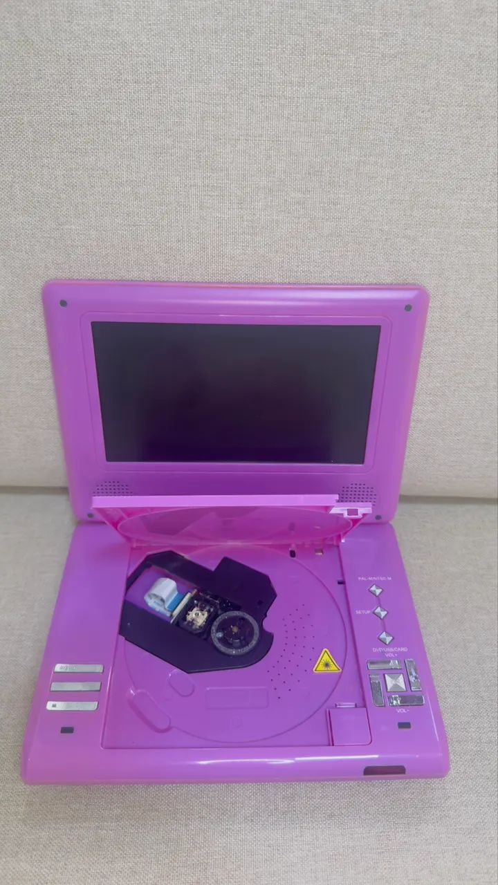 Lenox sound mini toca CD e DVD infantil - Foto 3
