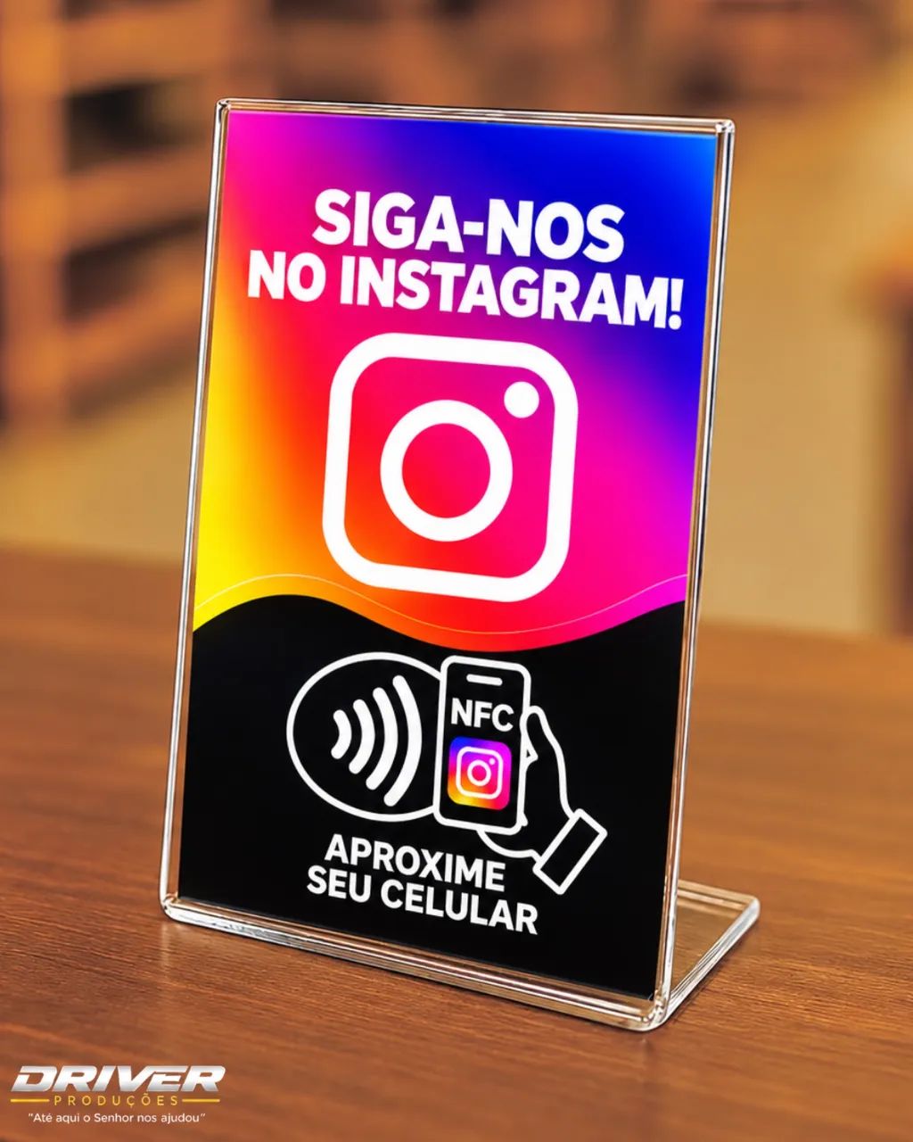 Plaquinha NFC Google, Pix, Instagram e WhatsApp  - Foto 4