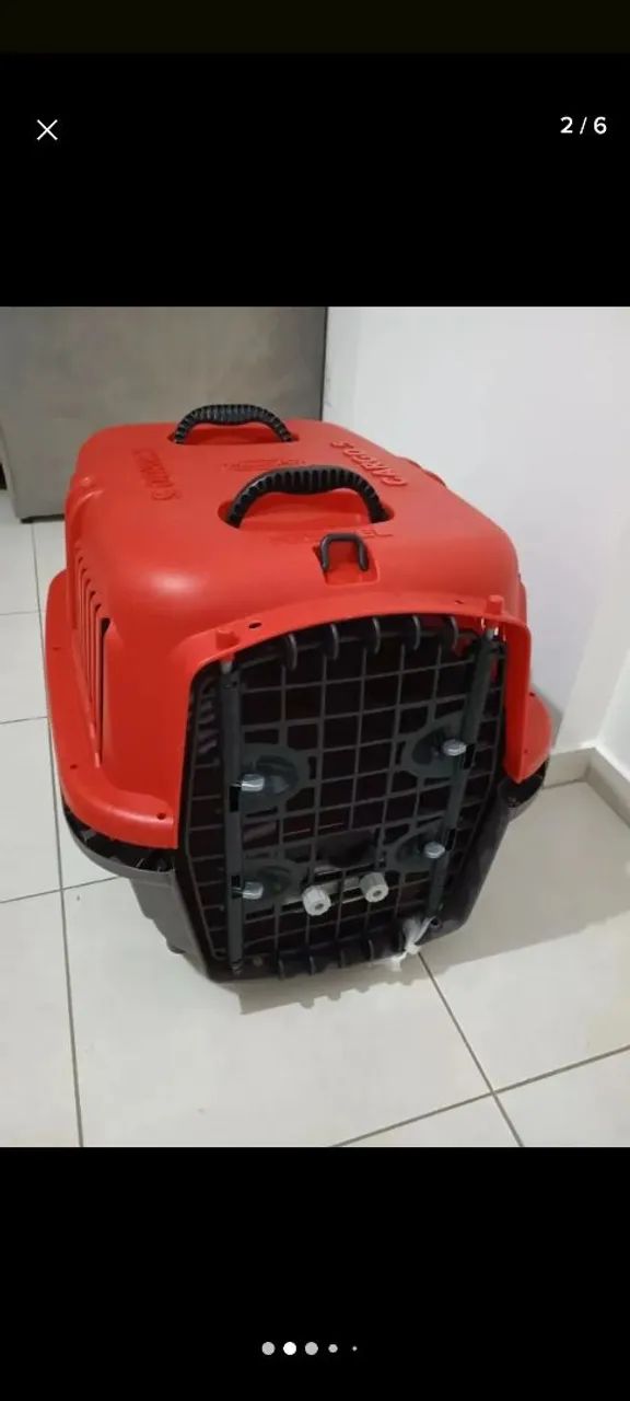 Caixa De Transporte Para Cães No5 Plast Pet Cargo  - Foto 2