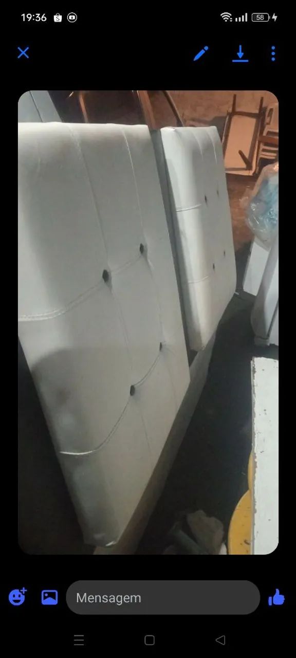 Cabeceira de cama box de casal  - Foto 2