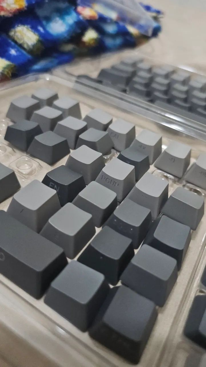 Keycaps XVX Cinza degrade 126 peças  - Foto 2