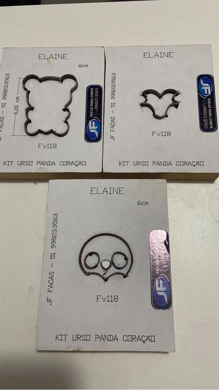 Faca de Corte Urso Panda