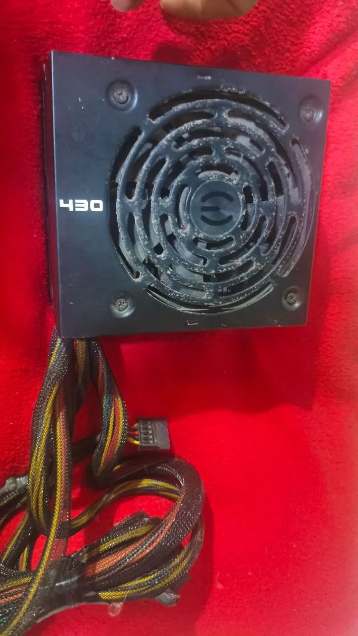 VENDO FONTE  EVGA 430W 80 PLUS FUNCIONANDO PERFEITAMENTE  - Foto 3