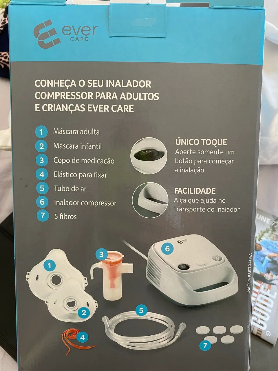 Inalador compressor - Foto 2