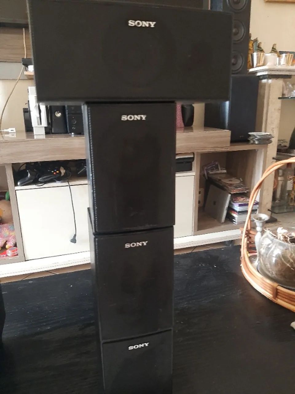 Caixinha de home thieter marca Sony / Onkyo em perfeito estado de uso - Foto 5