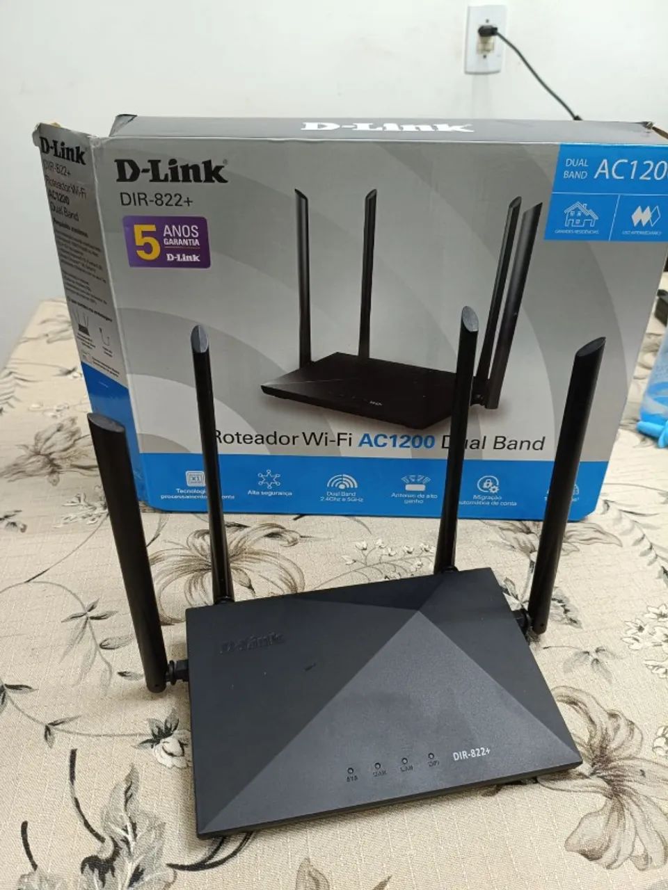Roteador D-LINK 8200 DUAL BAND AC-1200 - Foto 3