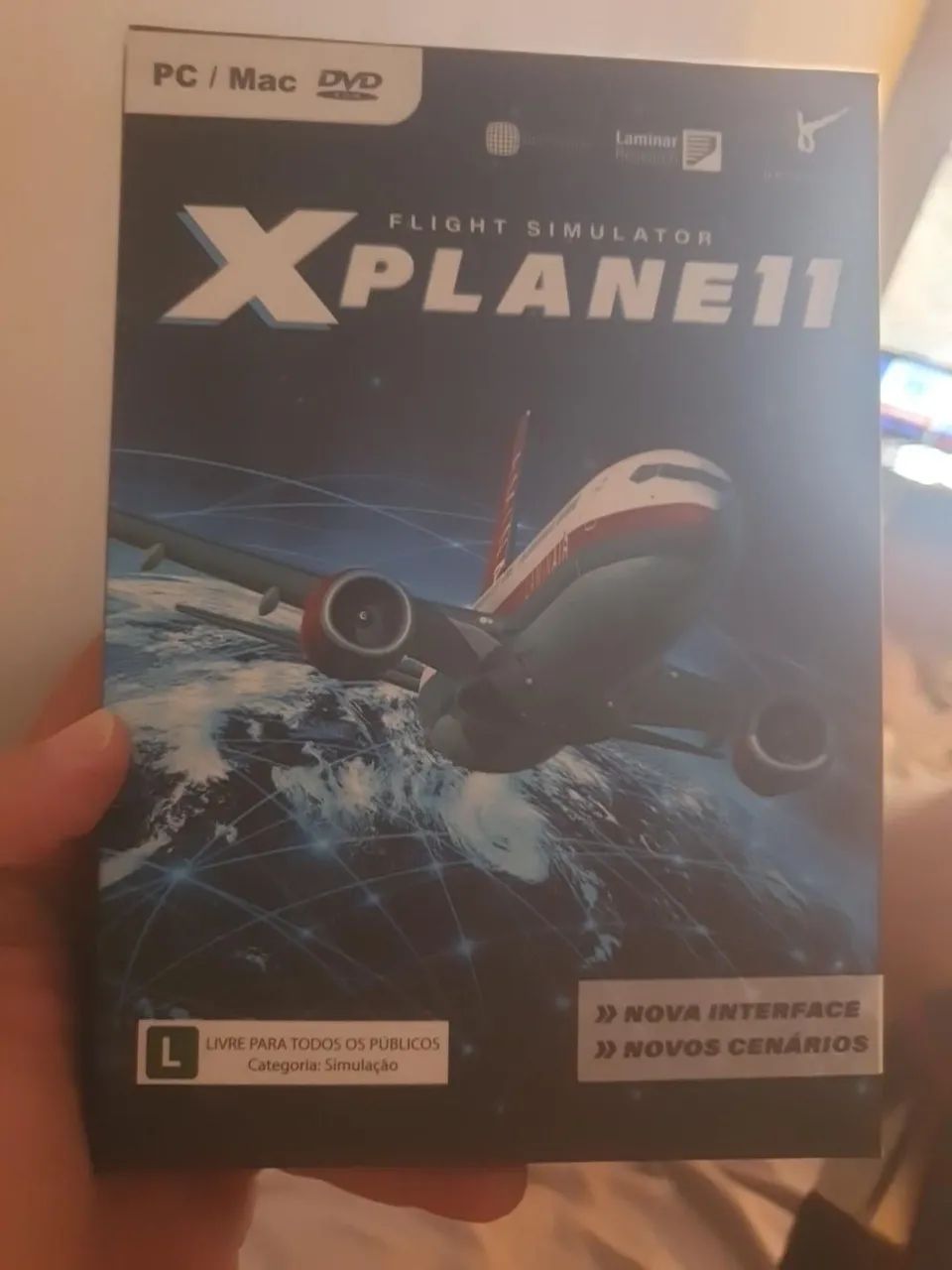 Jogo XPlanev11 Flight Simulator Original 8 cds