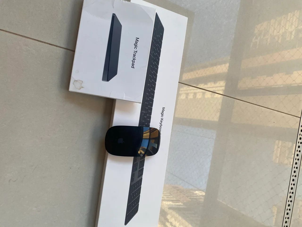 Kit Apple Premium: Magic Keyboard com Teclado Numérico + Magic Trackpad 2 + Magic Mouse - Foto 3