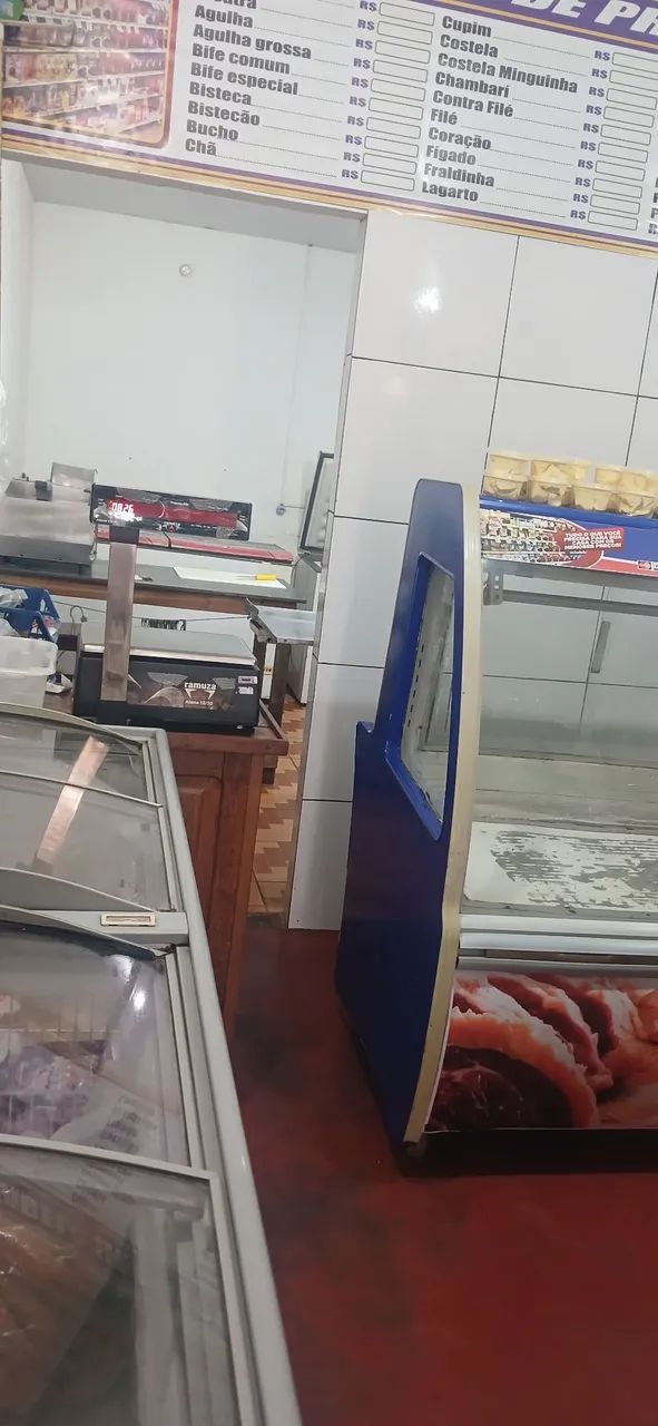 Material de comércio. 