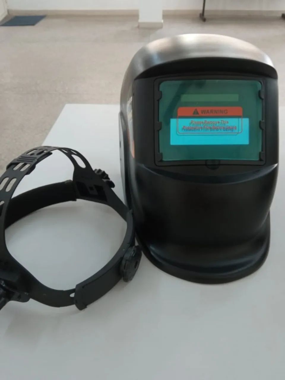 Serralheiro Soldador Máscara De Solda Automática Titanium - Foto 4