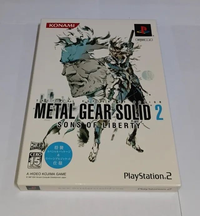 Metal Gear Solid 2: Sons of Liberty | PS2 | Japonês | Original