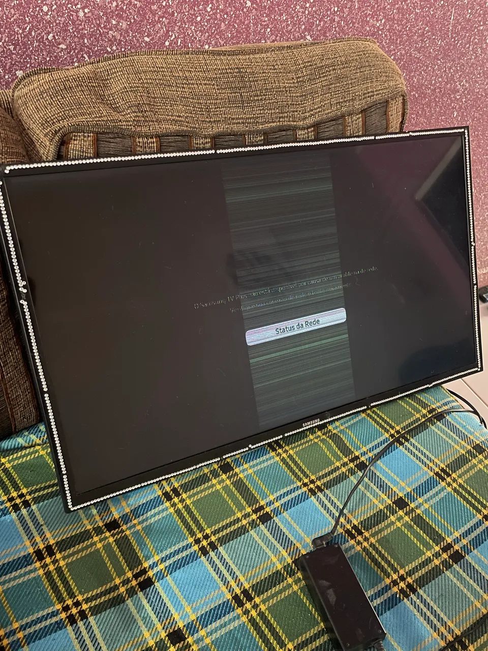 Smart Tv 32 polegadas, leia a legenda