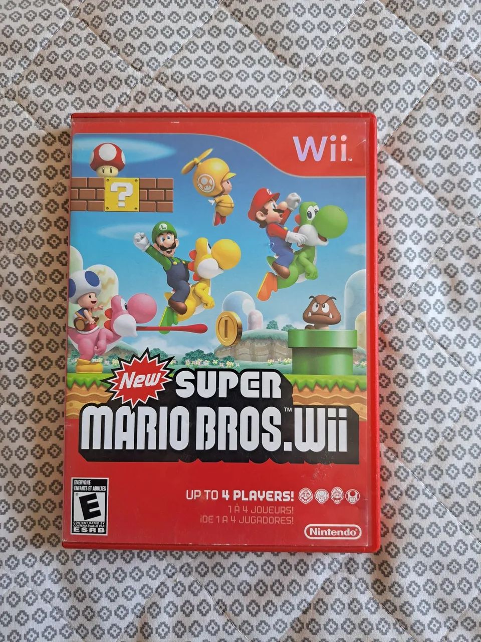 Caixa jogos Nintendo Wii 