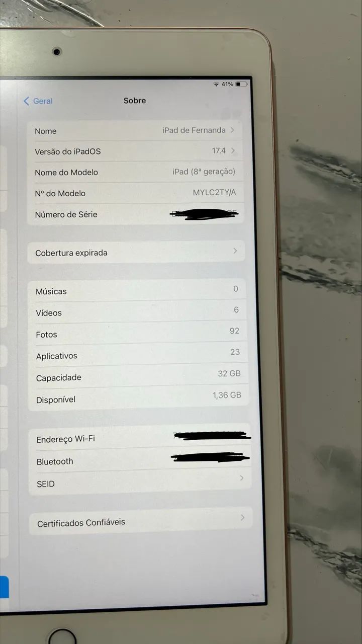 iPad 8ª geração  - Foto 2