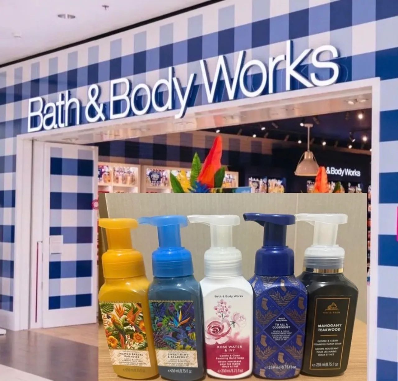 Sabonete mãos Espuma Importado Bath & Body Works
