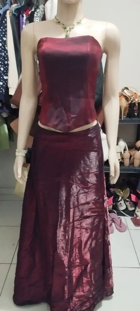 Conjunto em Cetim Italiano 