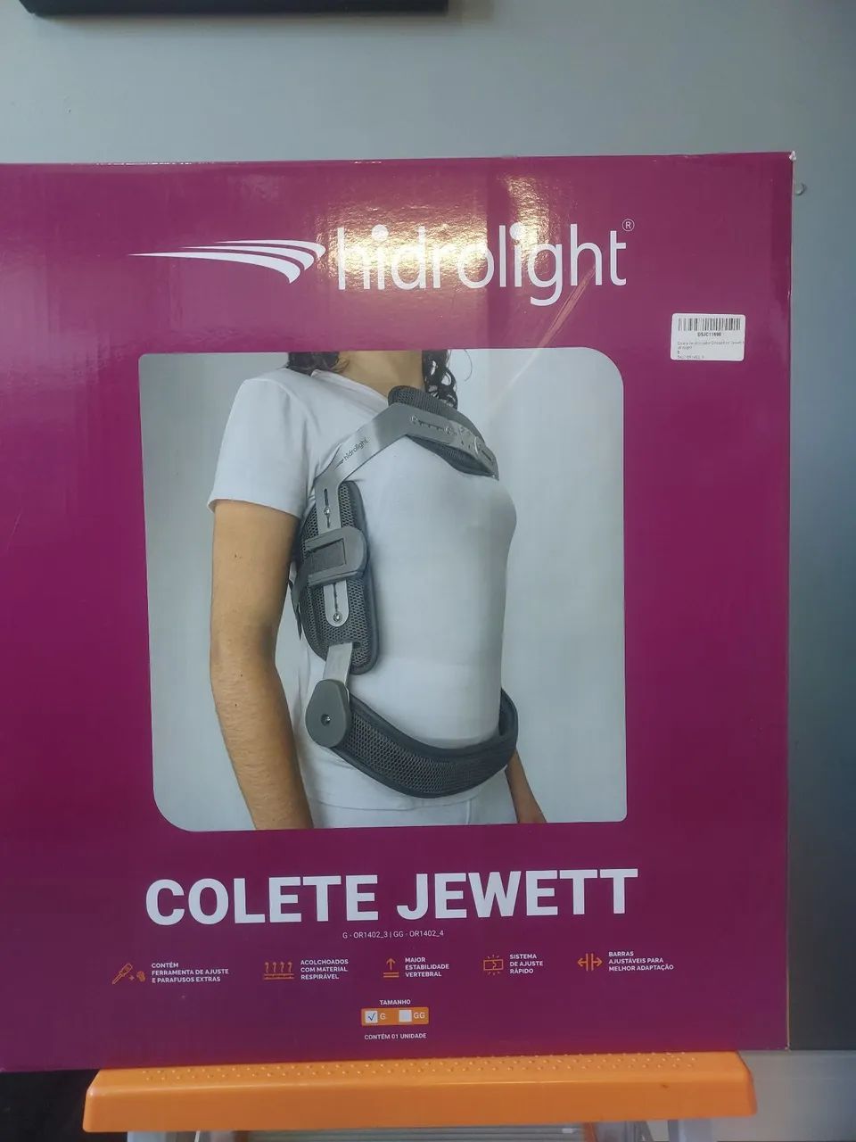 Colete Cervical Jewett TAM G - Foto 2