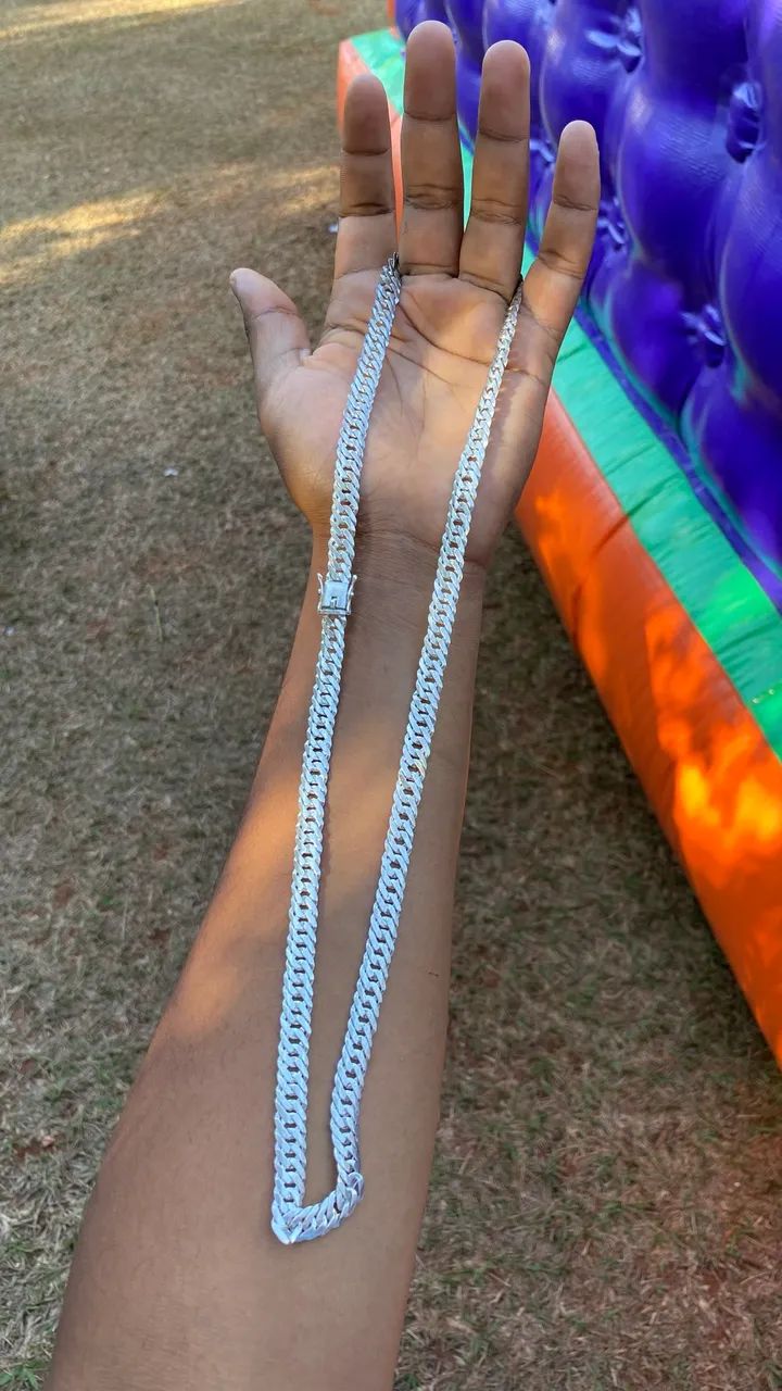 Vende-se prata 10 mm elo duplo fecho de gaveta 