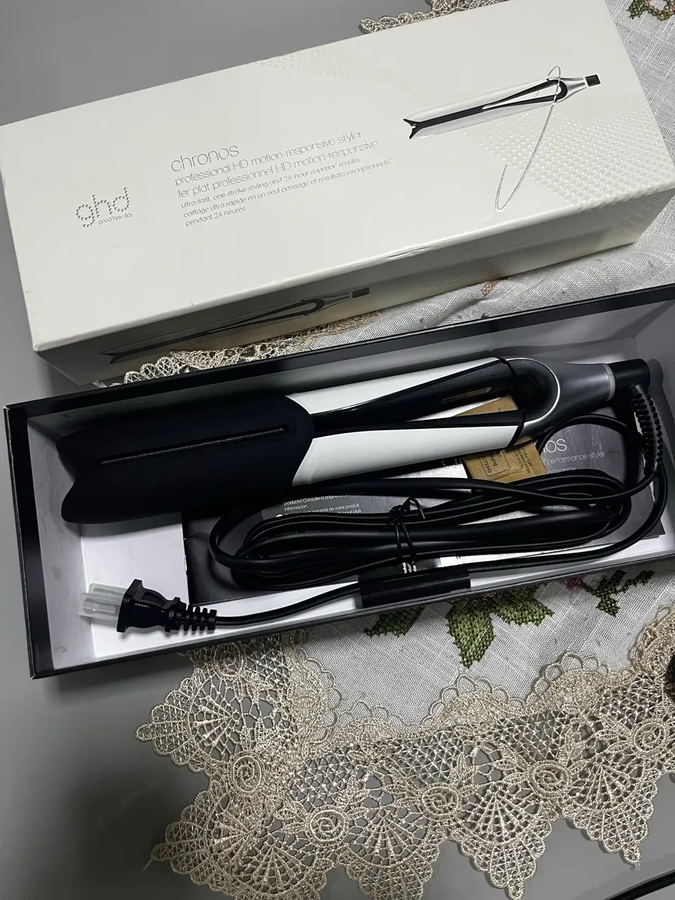 ghd Chronos 1 Styler - Prancha Profissional Alisadora de Cabelo - Foto 4