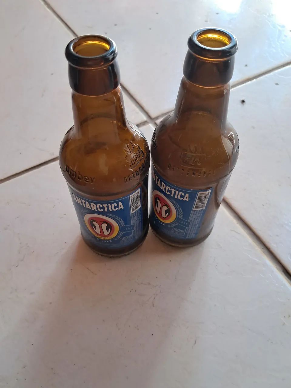 Garrafas litrinho ambev