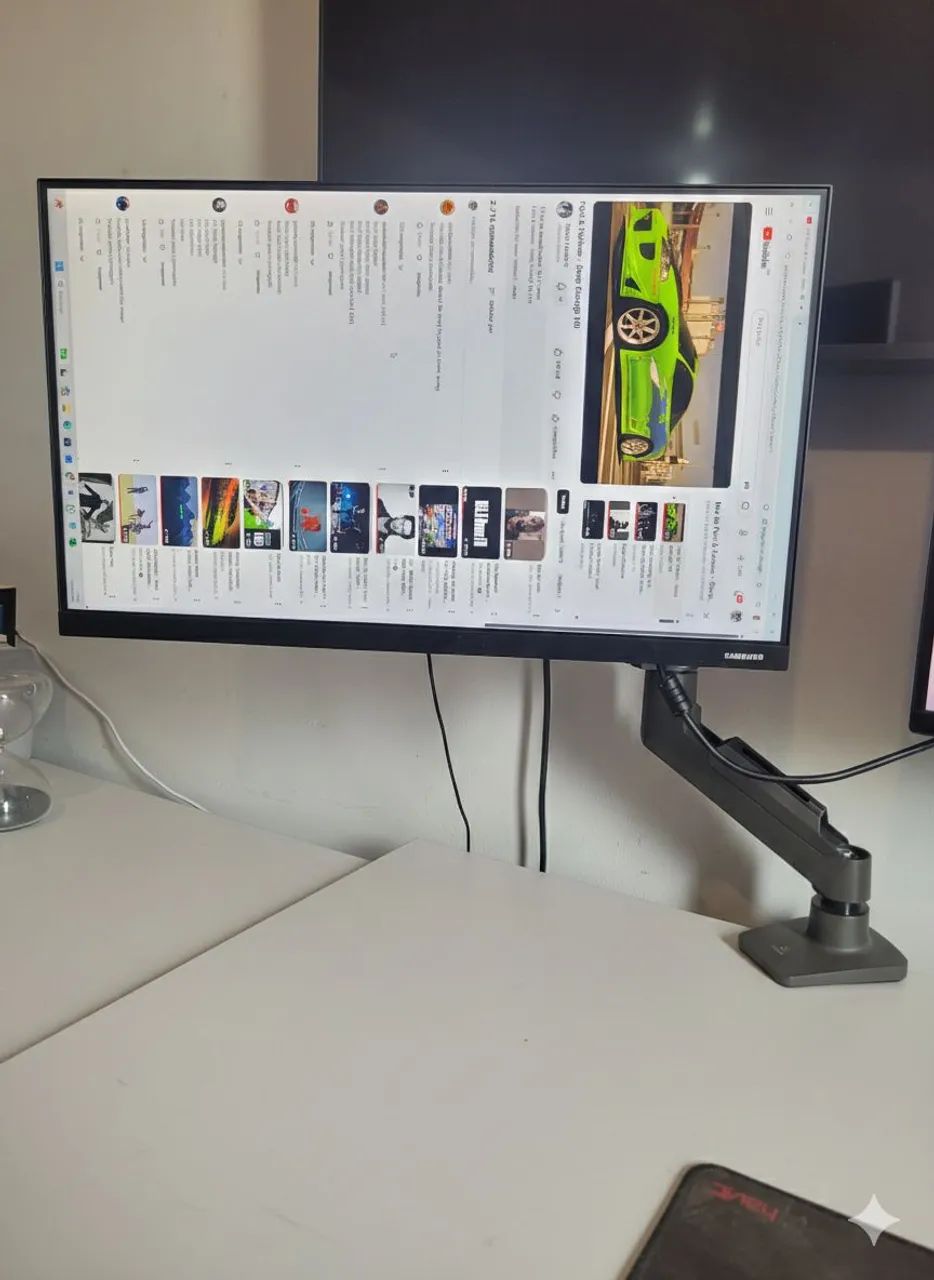 Monitor sansung e suporte articulado  - Foto 2