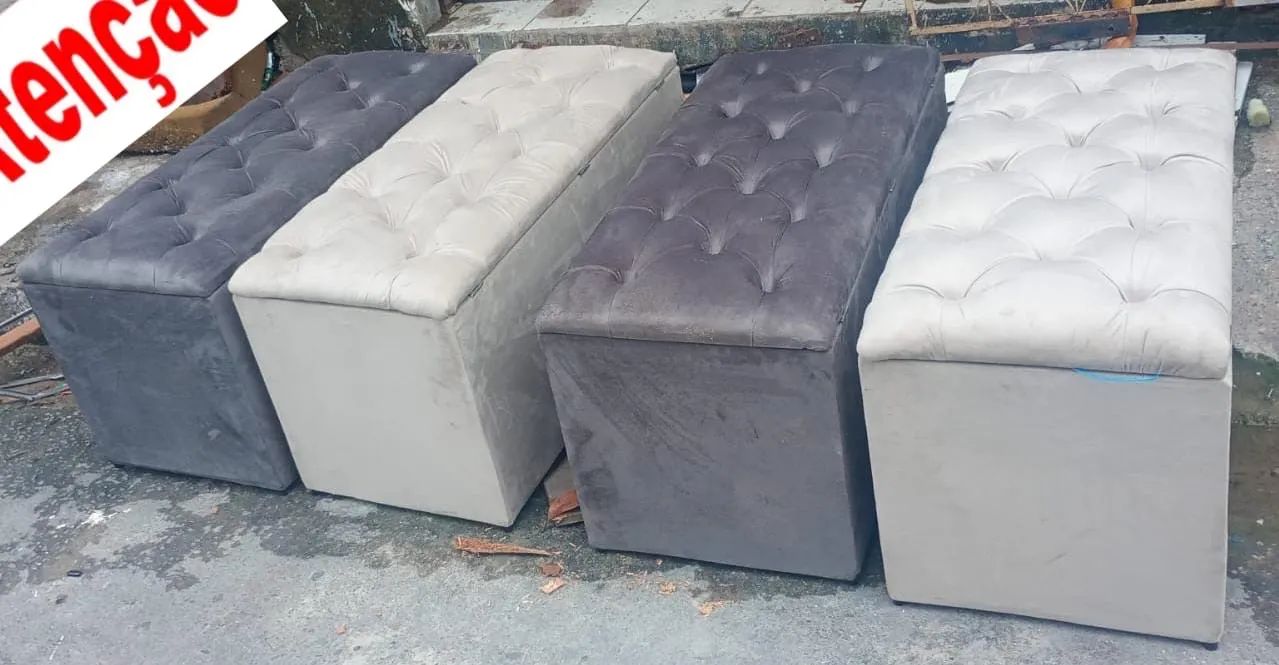 Baú Puff (Entrega Grátis)