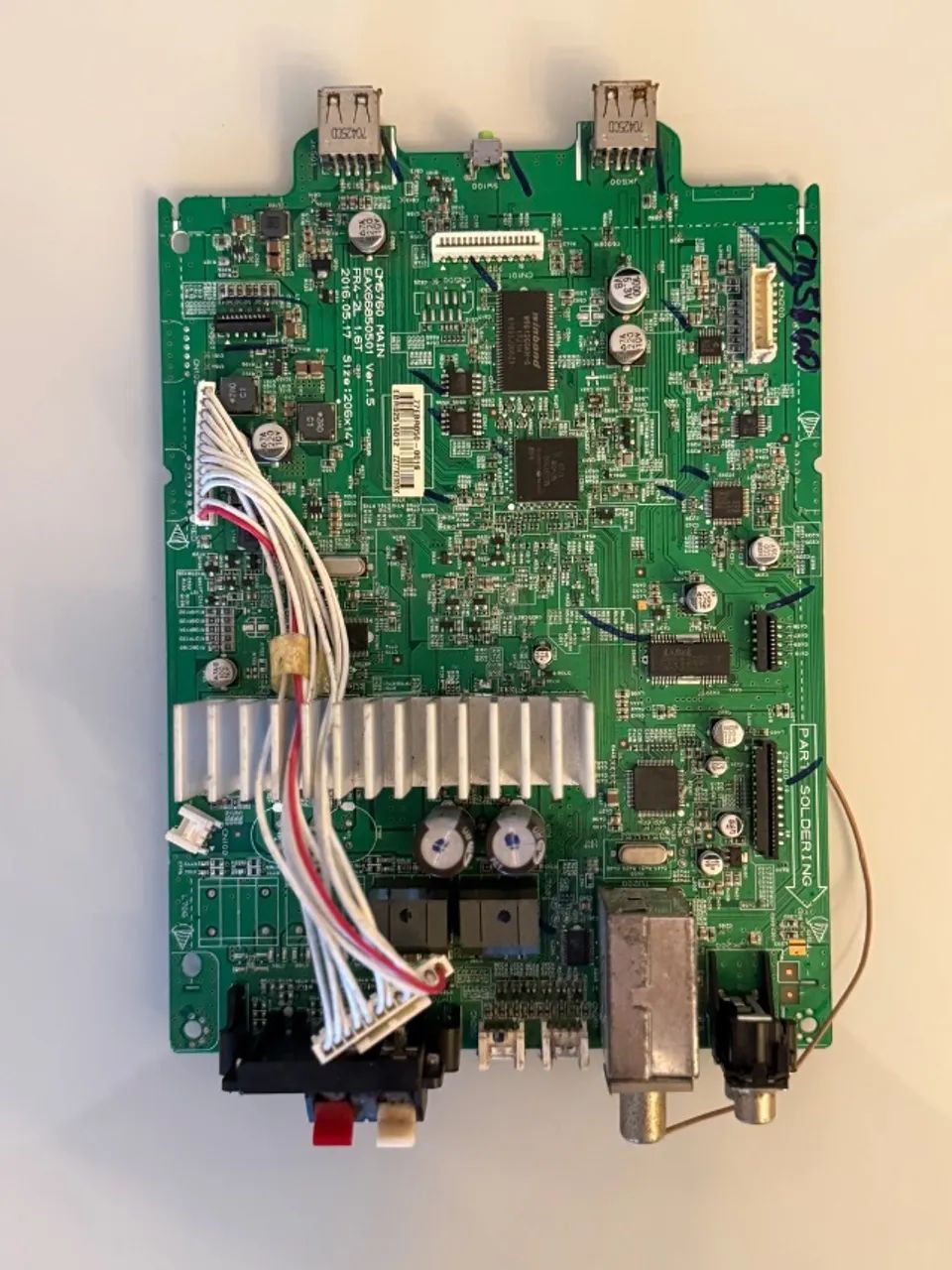 Placa Principal Som LG CM5760 EBR * EAX66850501 Original - Foto 3