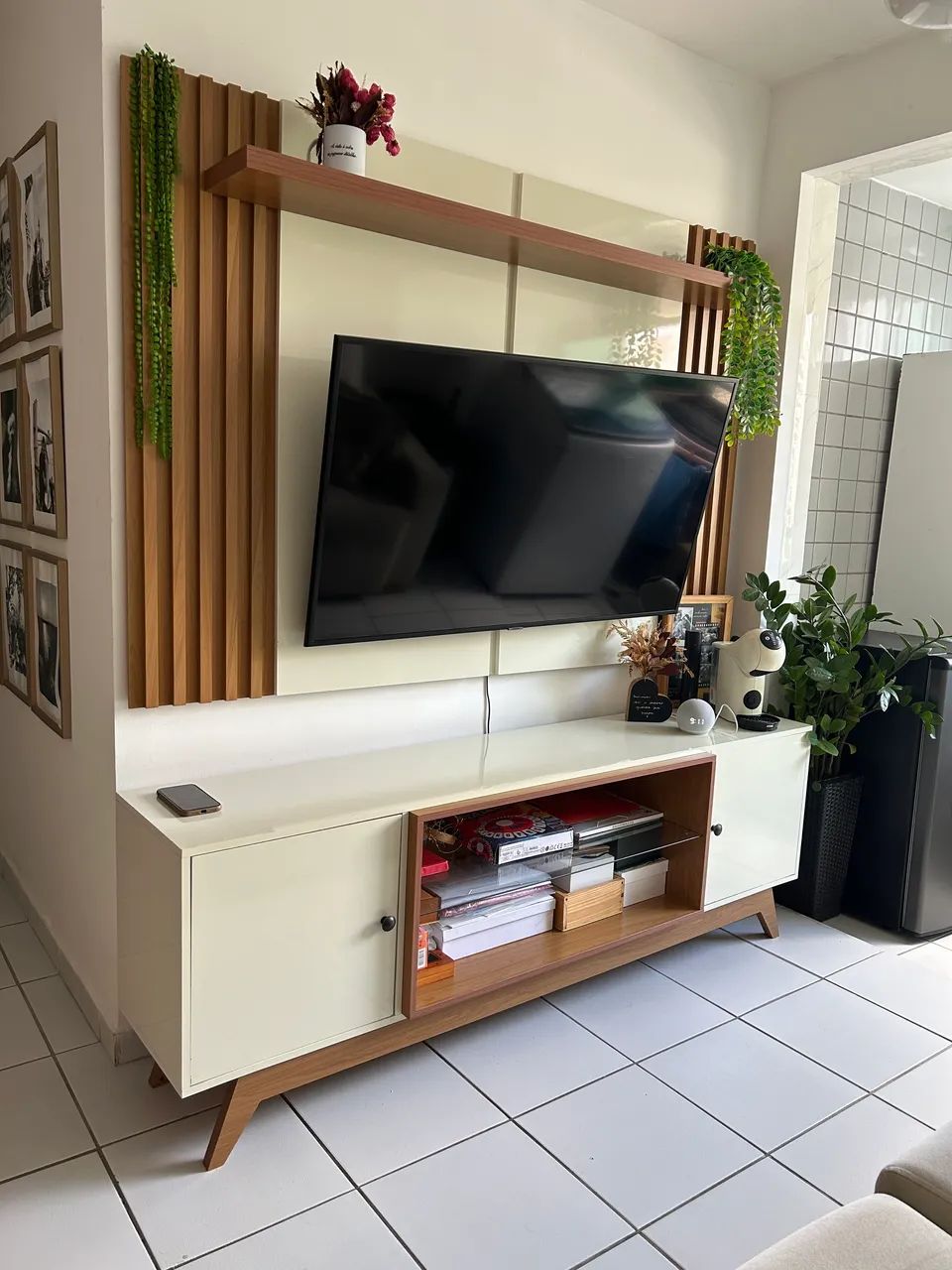 Rack sala com painel