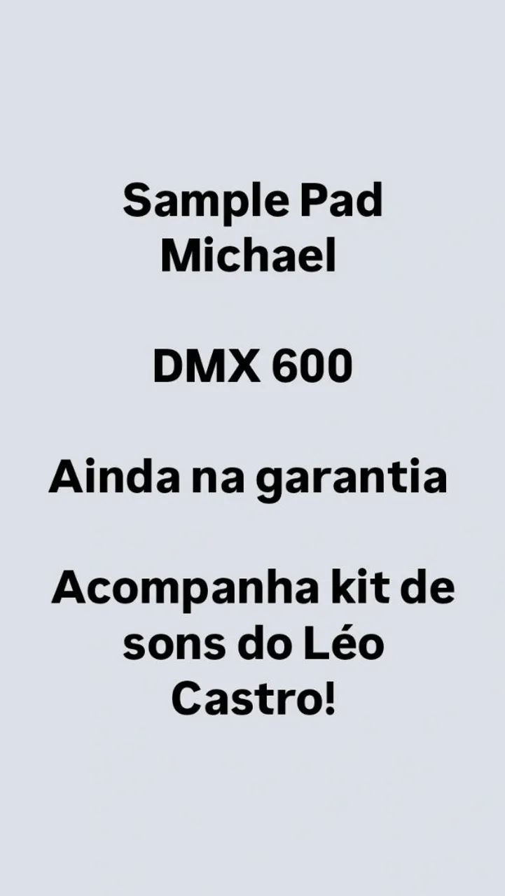 Sample Pad Michael DMX600 - Foto 2