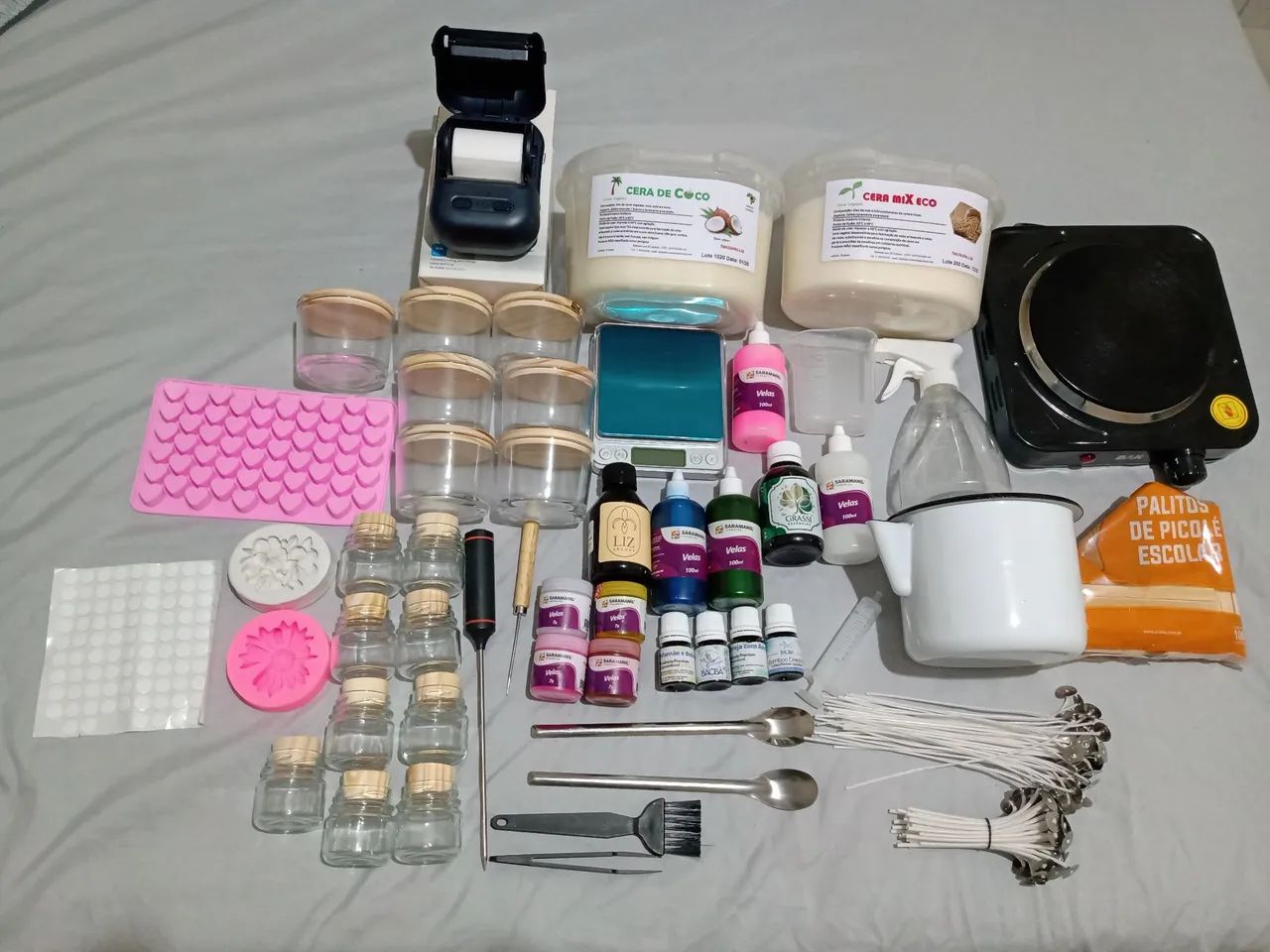 Kit para velas aromáticas  - Foto 2