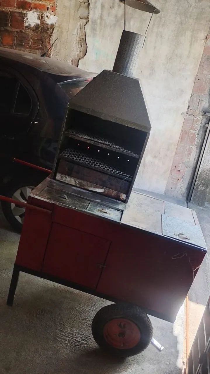 Carrinho de churrasco 