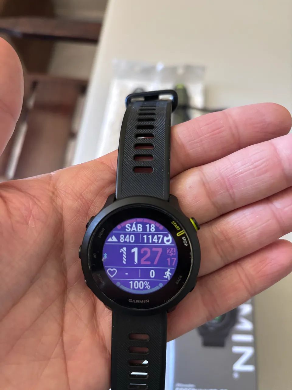 ? GARMIN FORERUNNER 55 - IMPECÁVEL! ? - Foto 3