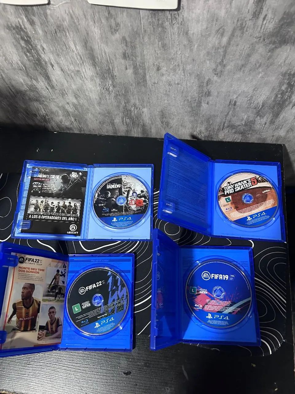 Ps4 Slim com 3 controles e 4 jogos - Foto 5