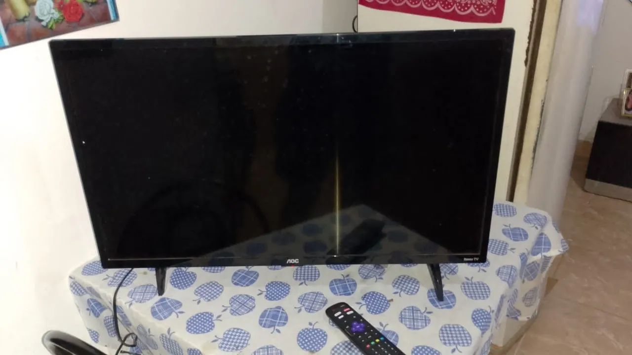 Tv Smart 32 Polegadas AOC Roku - Foto 2