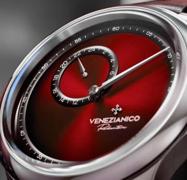 Relógio Venezianico Redentore Enigma Automático Vermelho - Foto 4