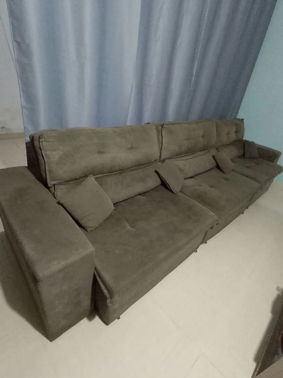 Sofá retrátil e reclinável 3,50mts  - Foto 2