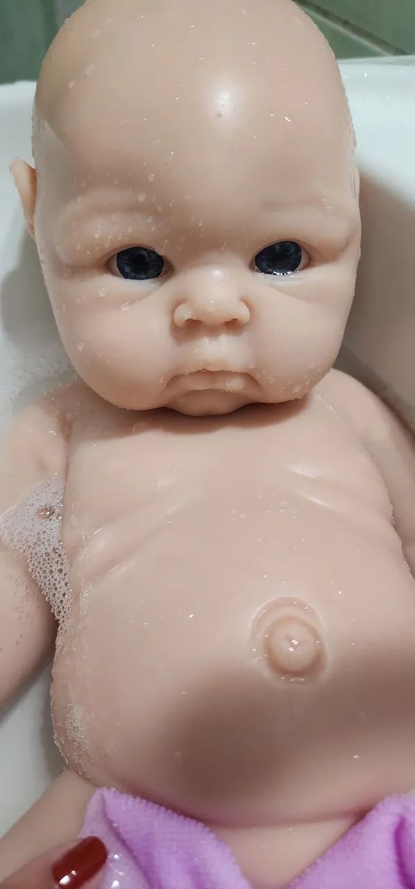 Bebê reborn silicone sólido - Foto 3